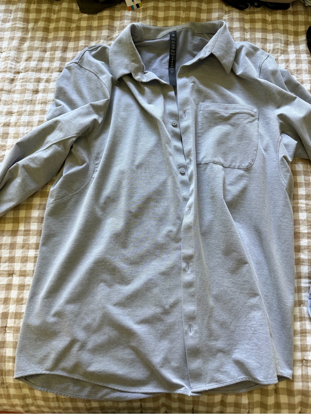Lululemon long sleeve dress shirt